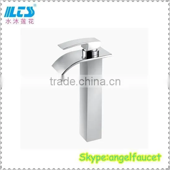 Top-rated Waterfall Basin Mixer Basin Faucet Modern Design