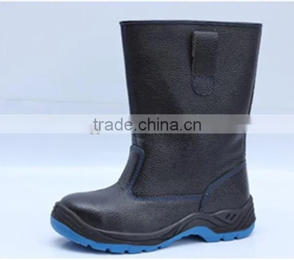 PU Outsole Safety Work Boots High Cut Steel Toe Cap Safety Shoes 9014 photo-2