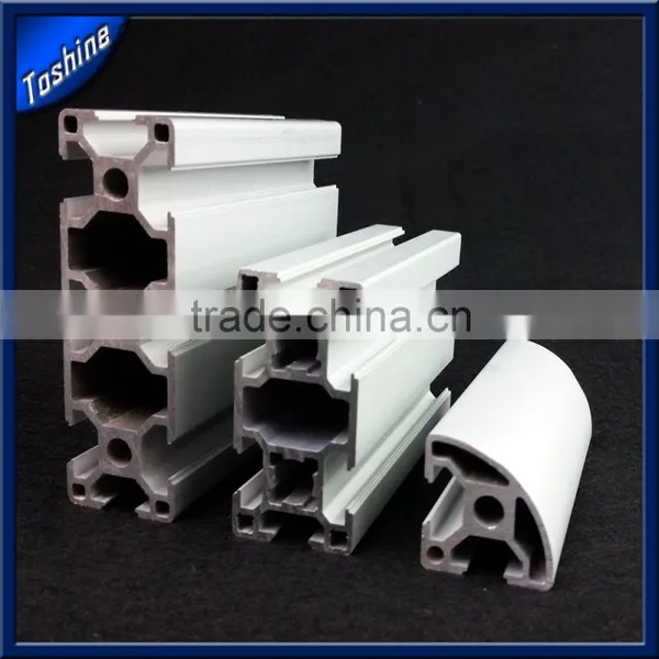 40mm*40mm Extrusion Section Slotted 8mm Aluminum photo-4