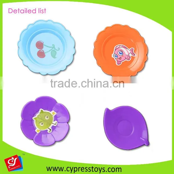 Pretend Play Toy Cookware Plastic Kitchen Tableware Toys Educational Play Set photo-5