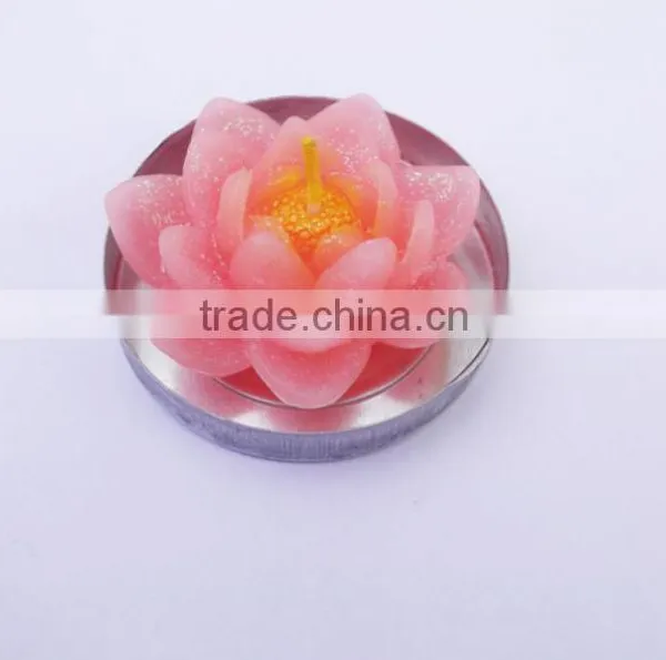 Scented Flower Tin Candles