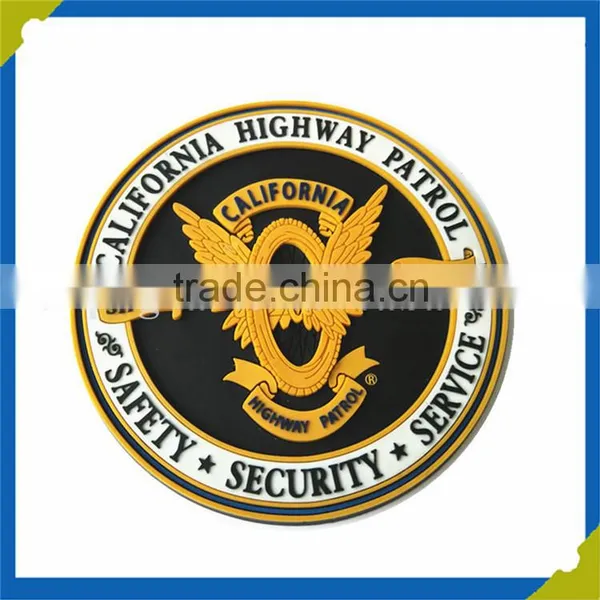 Customized Personalized Embossed PVC/Rubber Patches photo-3