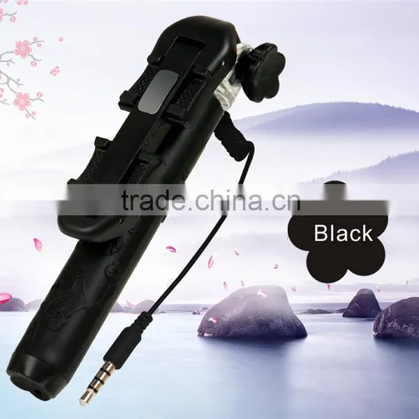 Perfectday Foldable Extendable Cable Selfie Stick Colorful 2015 New photo-6
