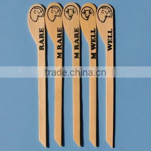 Bamboo Steak Marker
