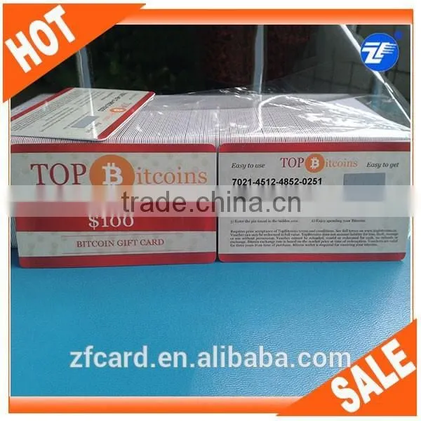 Plastic 4 Color Offset Printing Pvc Calling Scratch Card photo-4