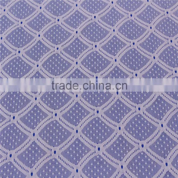 Thinner Geometric Stretch Mesh Lace Fabric for Fashion Design Lace Baju Kurung photo-2