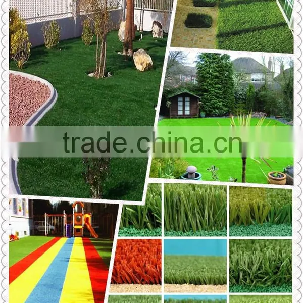 Landscaping Use Four Color Outdoor Artificial Grass photo-2