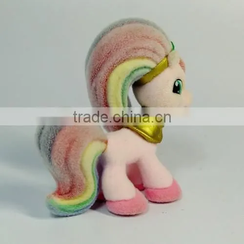 my Little Pony Flocking Toys Customer OEM Design photo-3
