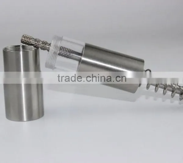 Stainless Steel Handpress Manual Salt and Pepper Mill Pepper Grinder photo-2