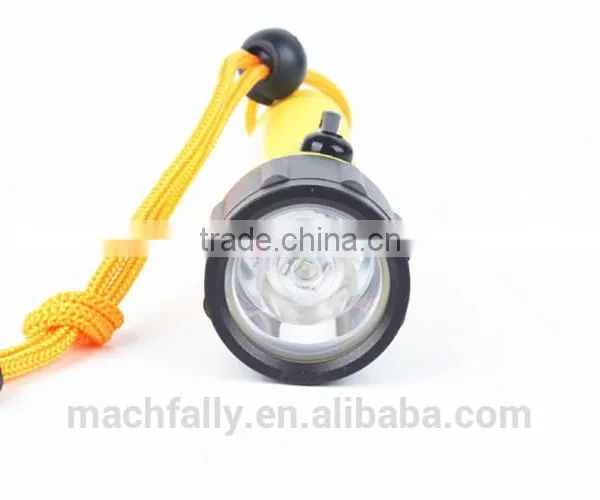 3W Rechargeable Powerful LED Diving Flashlight Diving Torch Flashlight photo-5