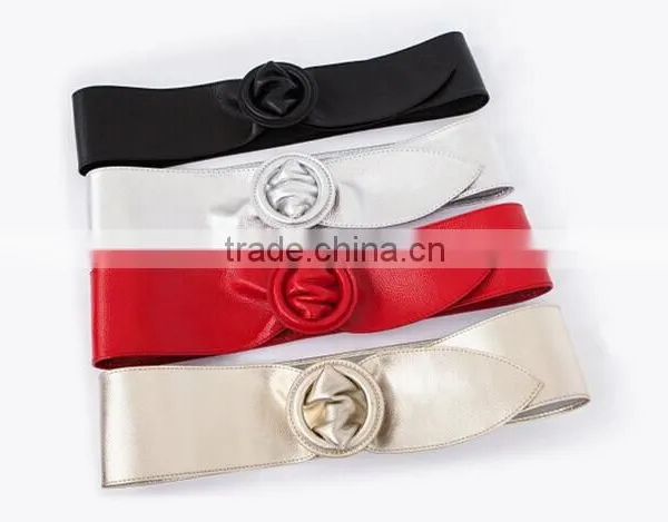 Simple Bowknot Belts Adjustable Buckle Belt for Women photo-3