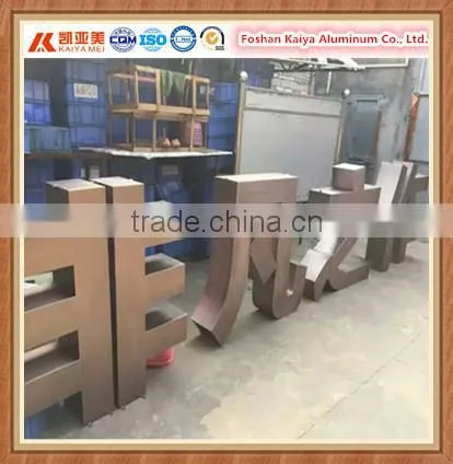 Customized Aluminum Decoration Letter Sculptures From China Factory photo-4
