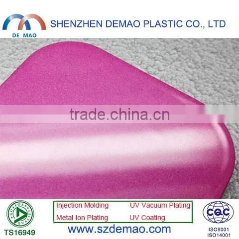 plastic spray finishing and UV coating