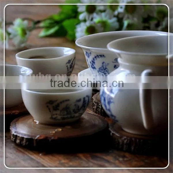 Customize Logo Printed Wooden Saucers photo-2