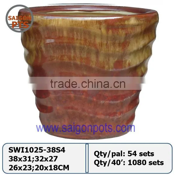 Vietnamese Pottery, Planters, Pots, Vases, Vasos Vietnamitas