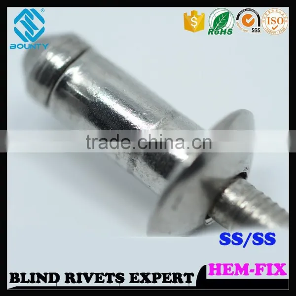 HIGH QUALITY HOT SELLING FACTORY HIGH SHEAR STRENGTH HEMLOCK RIVETS FOR AUTOMOBILE photo-2