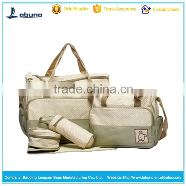 High Quality Multifunctional Wholesale Nappy Mummy Best Diaper Bags Mummy Bag photo-3