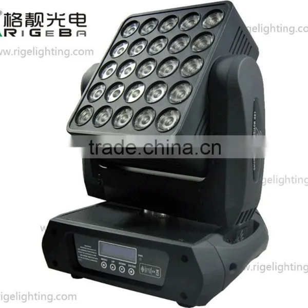 Fresh New Hot Selling 25*10w RGBW 4in1 Infinite Matrix Blinder Disco Stage Light Led Moving Head Light photo-3