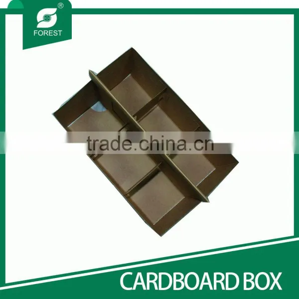 CUSTOM LOGO ECO-FRIENDLY KRAFT PAPER SIX PACK JUCIE CARRIERS WITH HANDLE photo-6
