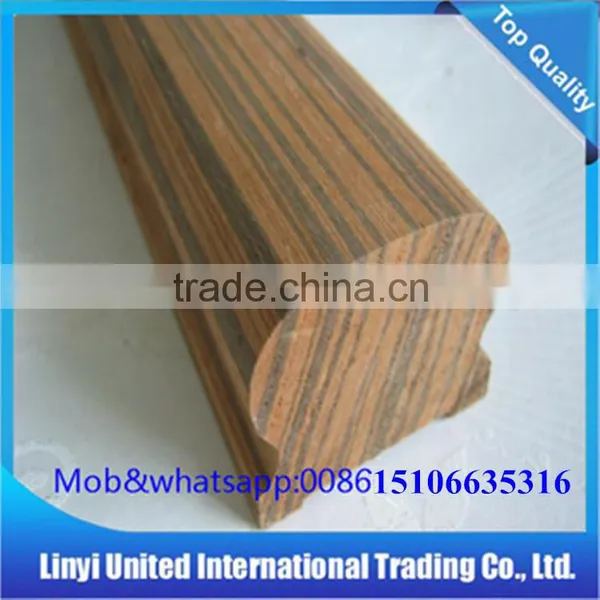 Red Oak Handrail/ Top Wood Stairs Railing photo-6