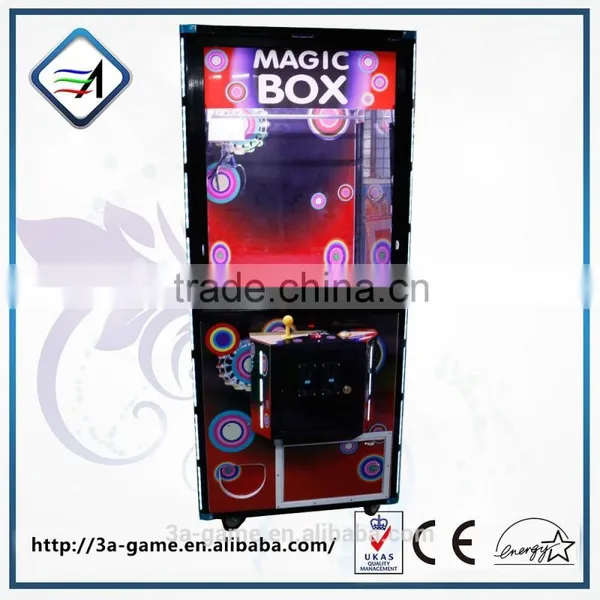 Coin Operated Magic Box Toy Box Arcade Claw Crane Vending Machines for Sale photo-3
