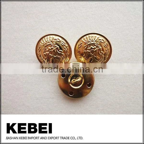New Design Golden Buttons, One Hole Plastic Buttons for Jeans photo-3