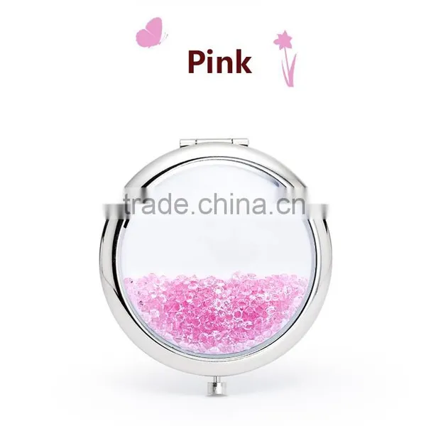 Chinese Girl Hot Beauty Salon Mirror for Monther's Day Gift Pocket Mirror/metal Compact Mirror photo-4