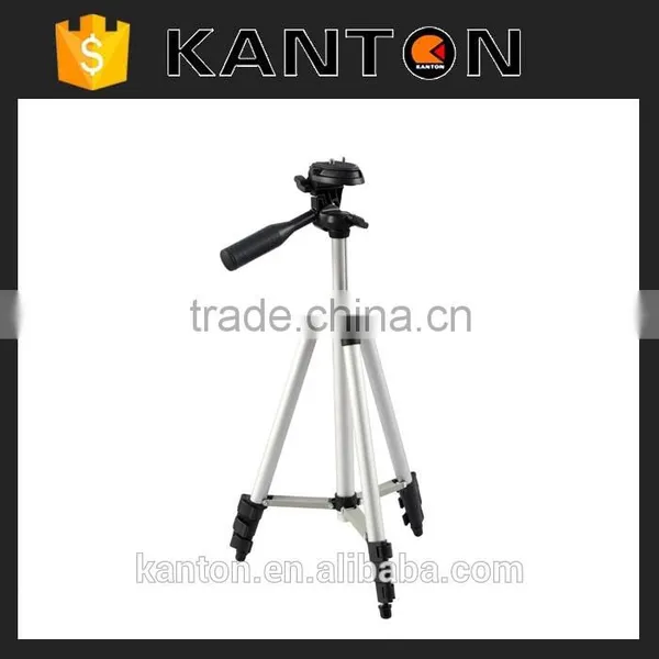 Lightweight Flexible Vbest Seling 50" 4-section Silver Aluminium Tripod Stand photo-2