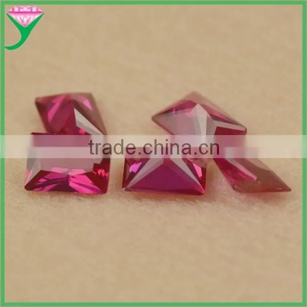 5# Synthetic Gemstone Rough Ruby Corundum for Sale photo-4