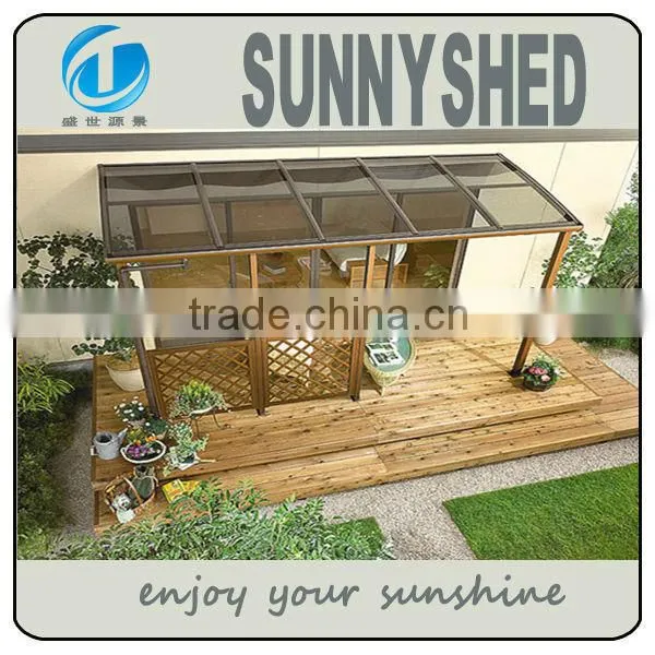 DIY Gazebo Canopy Made of Aluminum Polycarbonate for Patio Cover photo-4