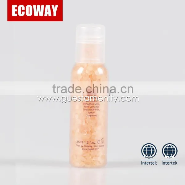 Empty Bottles for Bath Salt 35ml Mini Clear Shampoo Bottles photo-2