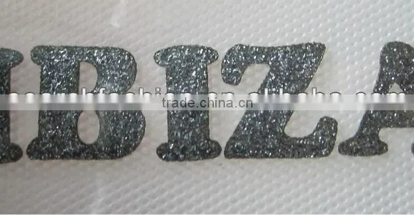 DIY Hot Fix Heat Glitter Transfer With Rhinestone