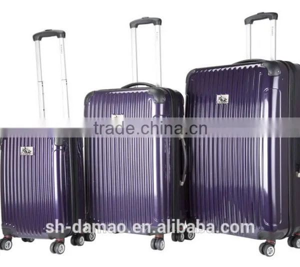 China Supplier Hot New Product for 2015 !!! Embossing Surface Travel Trolley Luggage photo-4