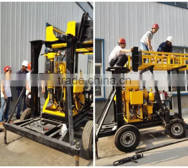 XY-200F Hydraulic Trailer Water Well Drilling Machine 100,150m, 200m Supplier's Choice photo-5