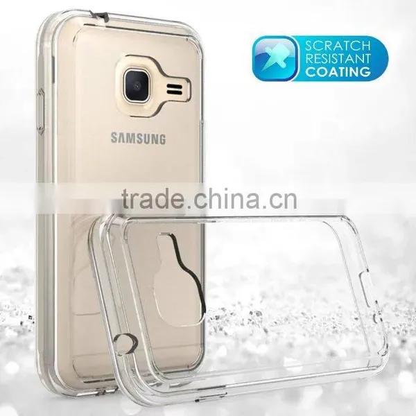 Samco Scratch-Resistant Slim Clear Shock Absorbing for Samsung Galaxy J1 Mini Armor Case photo-3