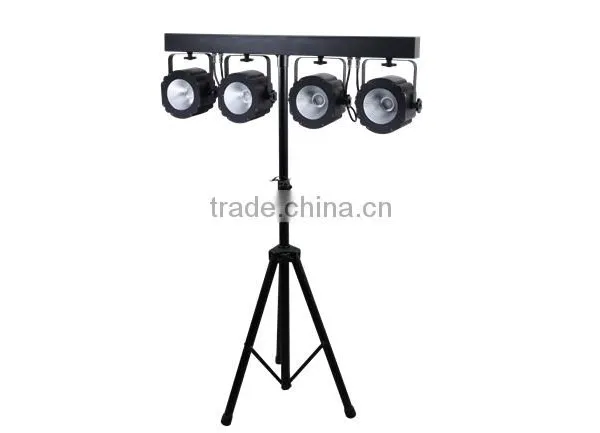 Super Brightnesss and Sound Control 4*30W RGB LED COB Par Light for Events Shows photo-3