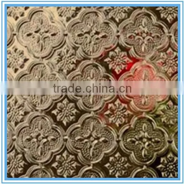 3-8mm Tinted Pattern Glass photo-2