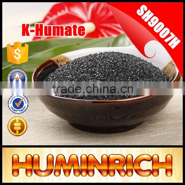 Huminrich Shenyang Black Shiny Crystal Potassium Humate Organic Fertilizer Silicon photo-6