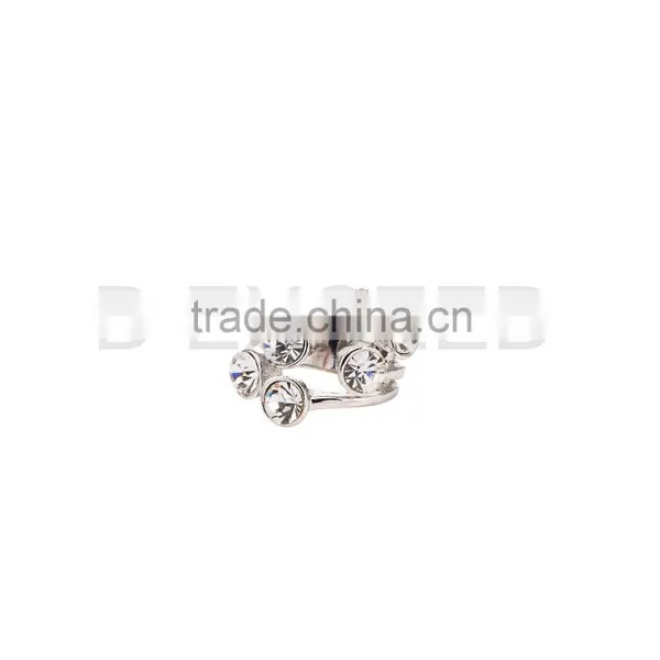 Fashion Diamond Wedding Ring Wholesale From Yiwu Market photo-2