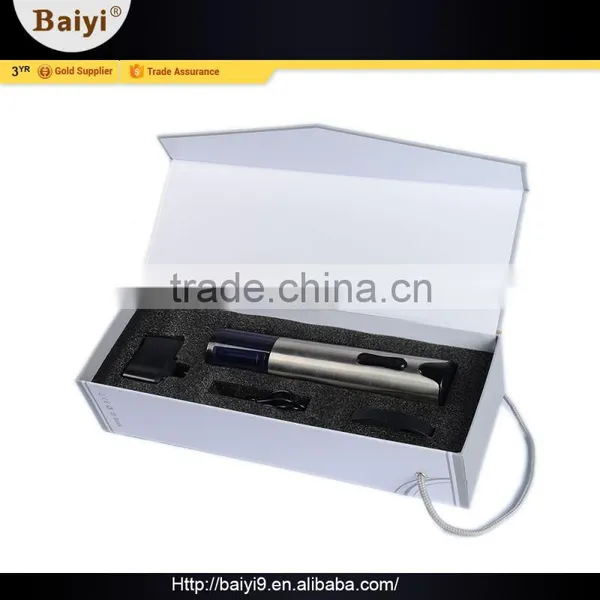 Luxury Quality Ergonomic Bar Accessories Leather Wine Set With Box