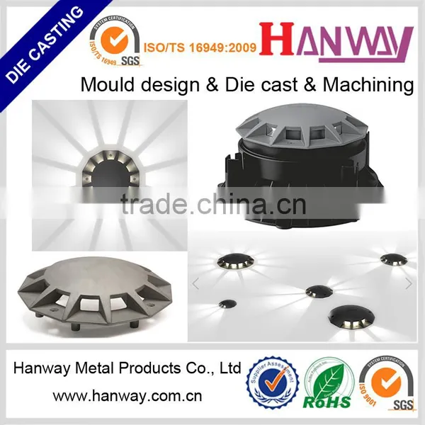 China Manufacturer Cnc Machining Parts Aluminum Die Casting Lighting Fixture Led Housing for Lamp Cover Quality Choice photo-2