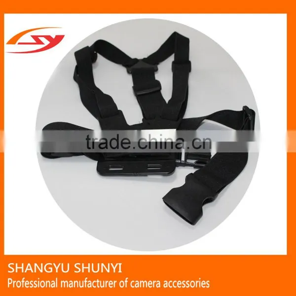 Extreme Sports Go Pro Elastic Body Chest Straps Mount Accessories Camera Strap