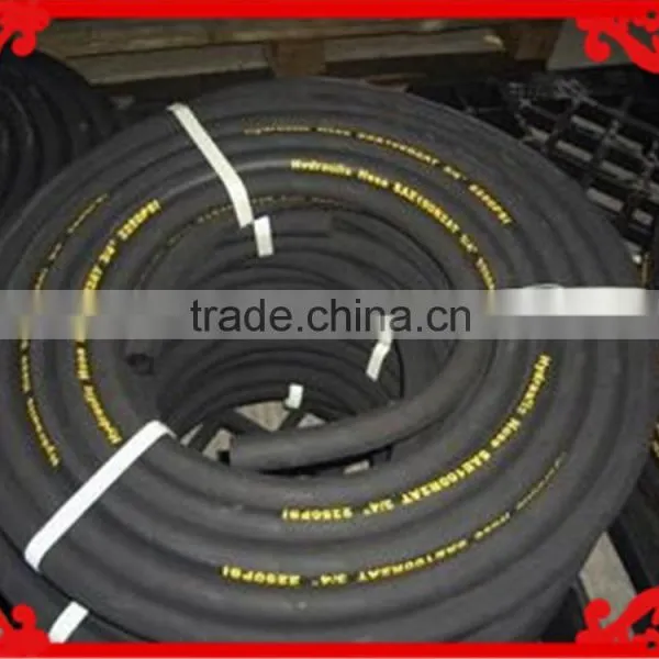 High Tensile Good Quality Factory Price Anti-abrasion Flexible Hydraulic Rubber Hose photo-2