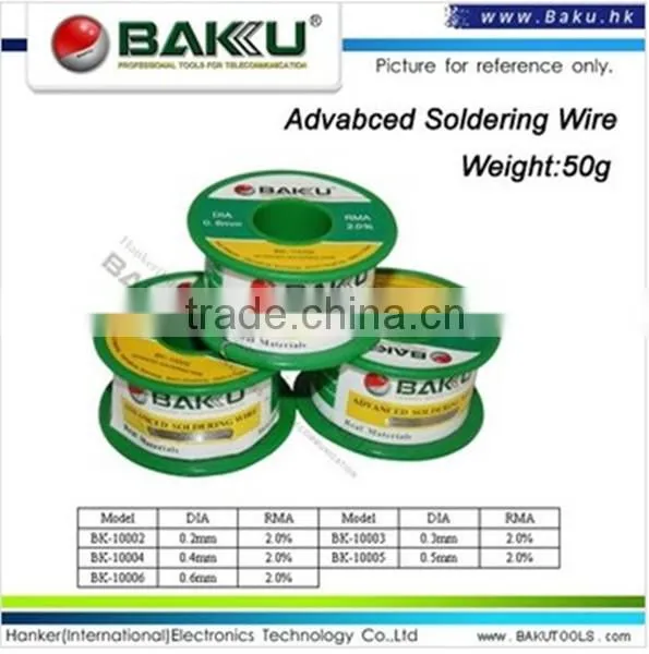 BAKU High Quality Low Price LFlead-free Solder Wire Low Melting Solder Wire 50g BK 10002