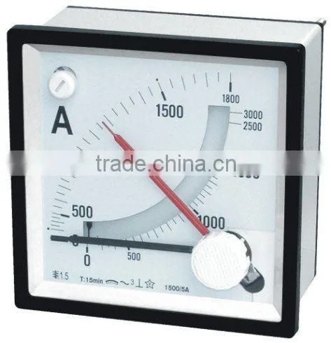 Maximum Demand Ammeter with Moving Iron indicatorndicator