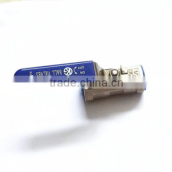 Stainless Steel 1 PC 1/2" 316 BALL VALVE photo-2