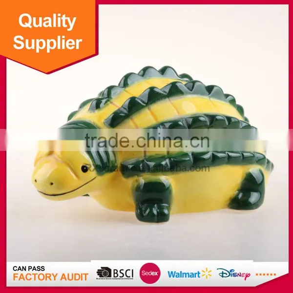 Hot Sale Animal Pangolin Shape Kids Piggy Bank Ceramic Money Box photo-3