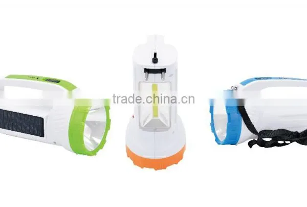 JA-1984 Soalr Led Search Light High Power Led Flashlight With 3W COB LED