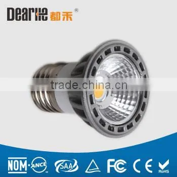 2015 Hot Selling High Efficiency Factroy Price Cob Led Spotlight , E27 Led Spotlight,with 25drgee