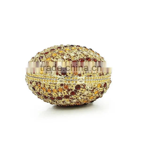 Pineapple Hard Shell Crystal Evening Bags Manufacturers China (88191A-G) photo-3